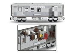 Santa Fe Cars - Set I (mail or baggage car) - View 2