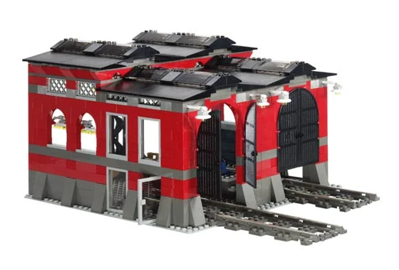 Train Engine Shed - View 2