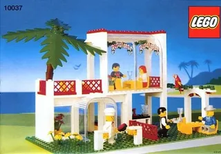 LEGO 10037-1 Breezeway Cafe — 195 pieces, Town theme