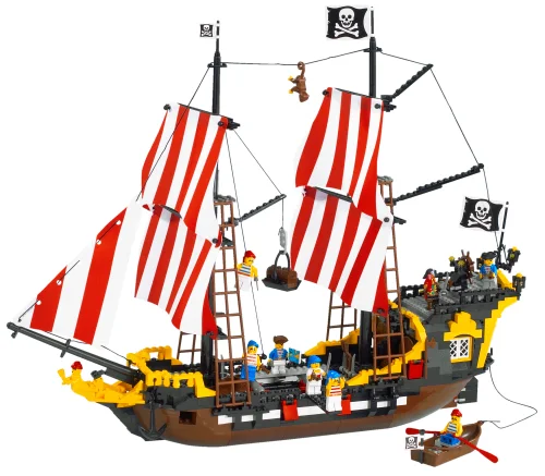 LEGO 10040-1 Black Seas Barracuda — 916 pieces, released 2002