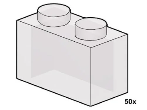 Transparent Bricks - LEGO Set 10051-1 - 2002