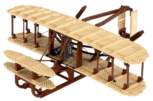 LEGO 10124-1 Wright Flyer — 663 pieces, released 2003