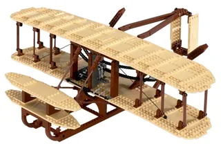 LEGO 10124-1 Wright Flyer — 663 pieces, released 2003