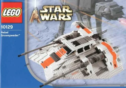 LEGO 10129-1 Rebel Snowspeeder — 1457 pieces, released 2003