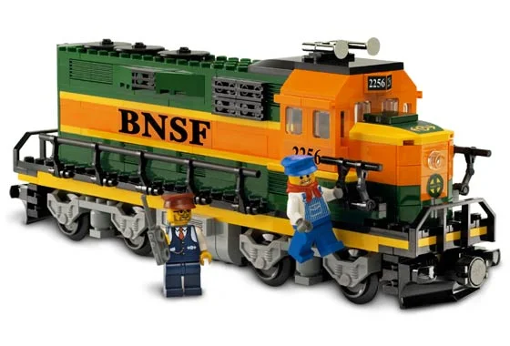 Burlington Northern Santa Fe Locomotive - View 3