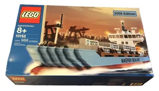 LEGO 10152-2 Maersk Sealand Container Ship 2005 Edition — 988 pieces, Creator theme