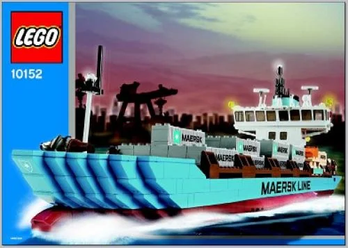 Maersk Line Container Ship 2006 Edition - LEGO Set 10152-3 - 2006