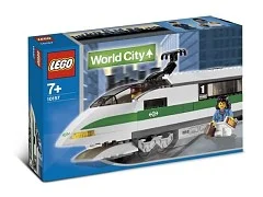 High Speed Train Locomotive - View 4