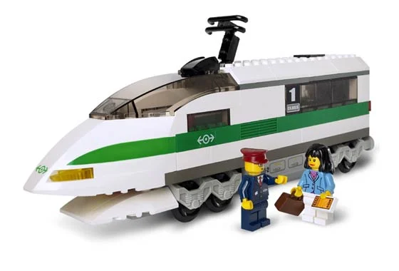 High Speed Train Locomotive - View 5