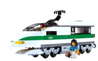 LEGO 10157-1 High Speed Train Locomotive — 143 pieces, Town theme