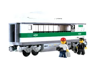 LEGO 10158-1 High Speed Train Car — 161 pieces, Town theme