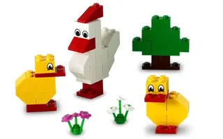 LEGO 10169-1 Chicken & Chicks — 61 pieces, released 2005