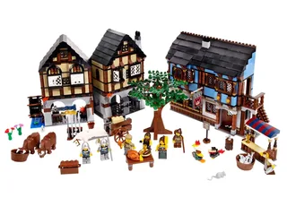 LEGO 10193-1 Medieval Market Village — 1619 pieces, Castle theme