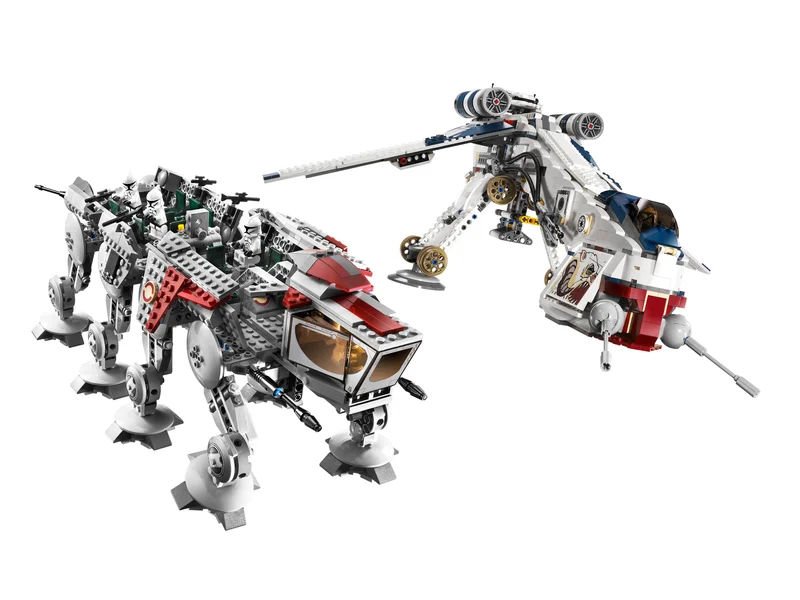 Republic Dropship with AT-OT - LEGO Set 10195-1 - 2009