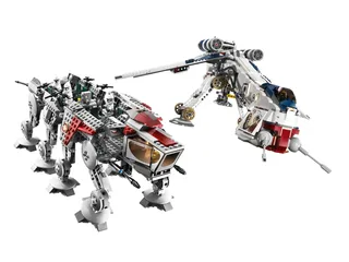 LEGO 10195-1 Republic Dropship with AT-OT — 1758 pieces, released 2009