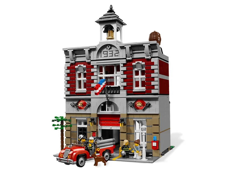 LEGO 10197-1 Fire Brigade — 2236 pieces, Modular Buildings theme