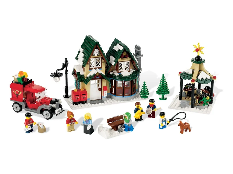 LEGO 10222-1 Winter Village Post Office — 822 pieces, released 2011