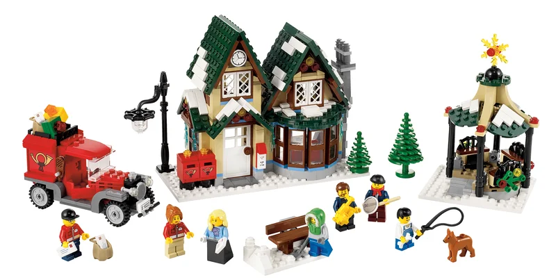 Winter Village Post Office - View 2