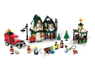 LEGO 10222-1 Winter Village Post Office — 822 pieces, released 2011