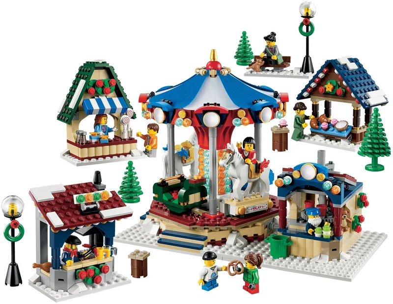LEGO 10235-1 Winter Village Market — 1261 pieces, released 2013
