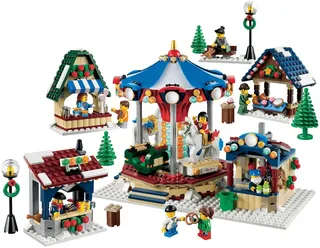 LEGO 10235-1 Winter Village Market — 1261 pieces, released 2013