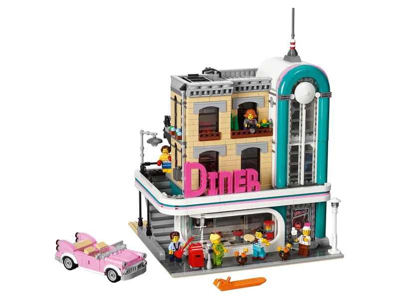 LEGO 10260-1 Downtown Diner — 2480 pieces, Modular Buildings theme
