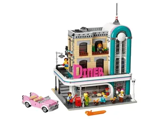 LEGO 10260-1 Downtown Diner — 2480 pieces, Modular Buildings theme