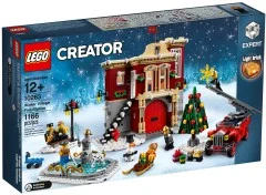 Winter Village Fire Station - View 2