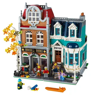 LEGO 10270-1 Bookshop — 2504 pieces, Modular Buildings theme