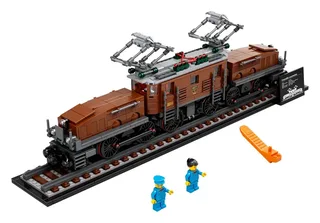 LEGO 10277-1 Crocodile Locomotive — 1279 pieces, Icons theme