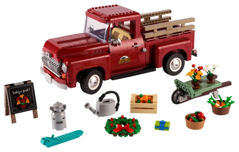 LEGO 10290-1 Pickup Truck — 1678 pieces, released 2021