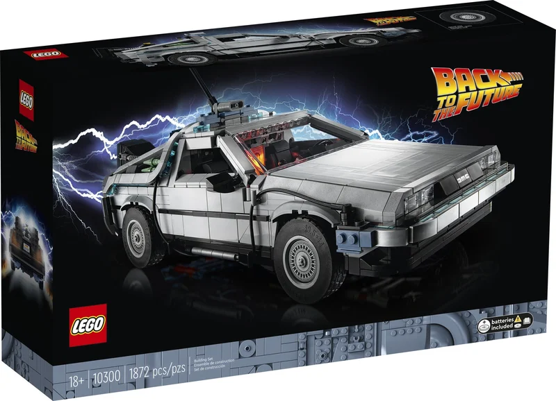 Back to the Future Time Machine - View 2