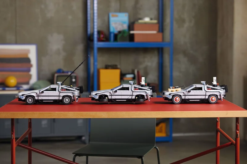 Back to the Future Time Machine - View 3