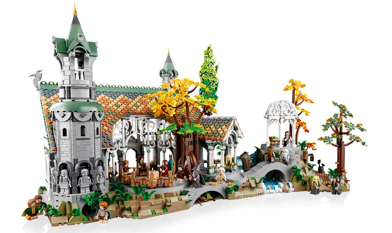 LEGO 10316-1 Lord of the Rings: Rivendell — 6181 pieces, Icons theme