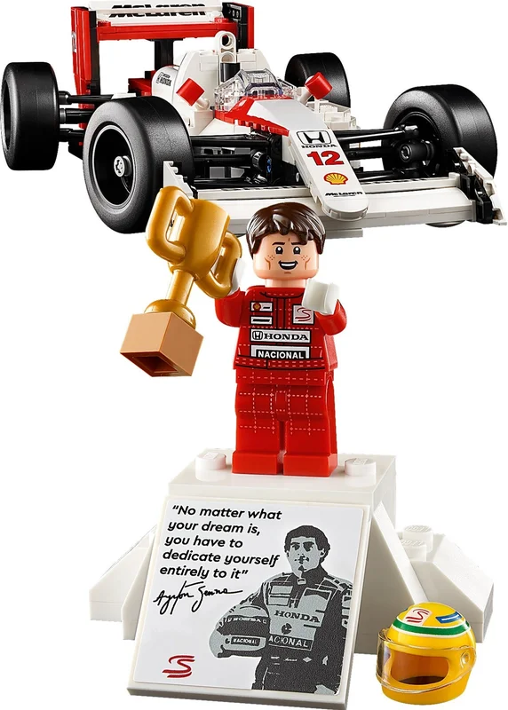McLaren MP4/4 & Ayrton Senna - View 2