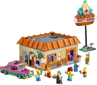 LEGO 10352-1 The Simpsons: Krusty Burger — 1635 pieces, Icons theme