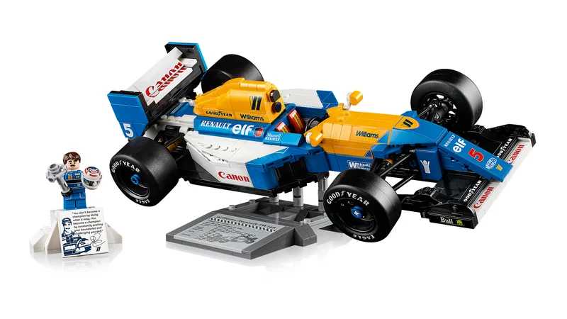 Williams Racing FW14B & Nigel Mansell - View 4