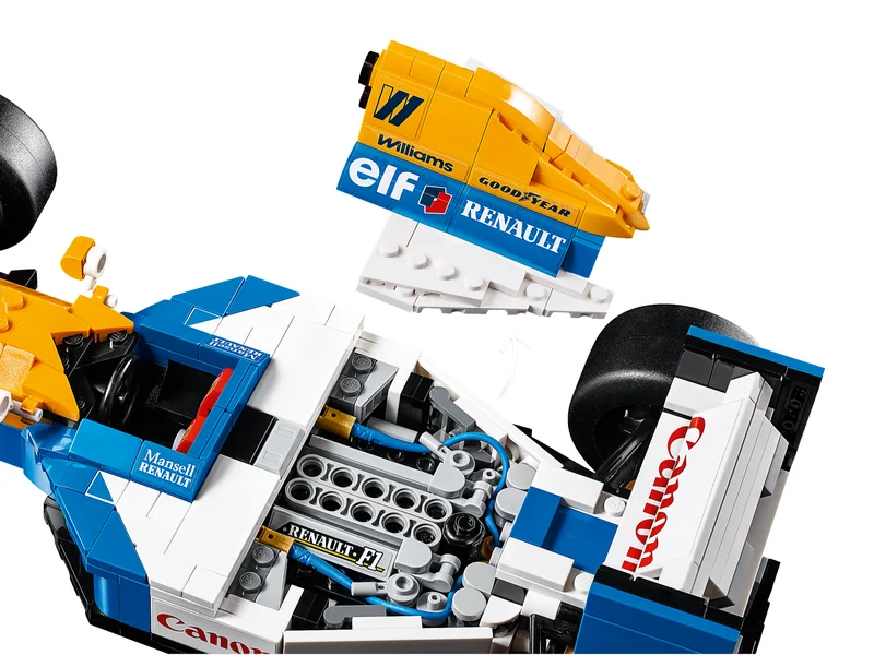 Williams Racing FW14B & Nigel Mansell - View 5