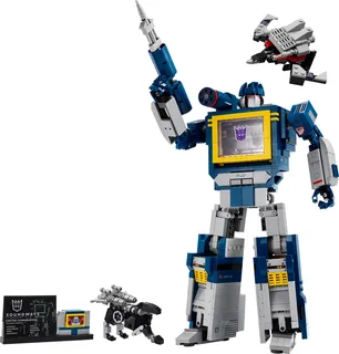 LEGO 10358-1 Transformers: Soundwave — 1505 pieces, Icons theme