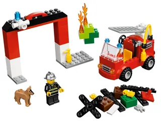 LEGO 10661-1 My First LEGO Fire Station — 90 pieces, Make & Create theme