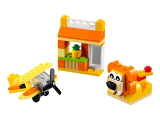 LEGO 10709-1 Orange Creativity Box — 60 pieces, released 2017