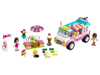 LEGO 10727-1 Emma's Ice Cream Truck — 136 pieces, released 2016
