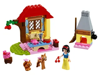 LEGO 10738-1 Snow White's Forest Cottage — 67 pieces, released 2017