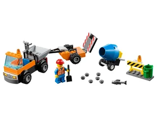LEGO 10750-1 Road Repair Truck — 73 pieces, released 2018
