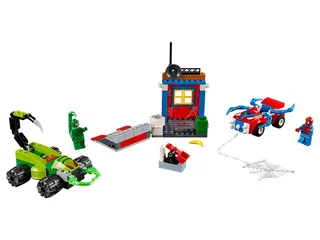 LEGO 10754-1 Spider-Man vs. Scorpion Street Showdown — 125 pieces, Juniors theme