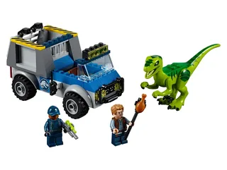 LEGO 10757-1 Raptor Rescue Truck — 85 pieces, Juniors theme