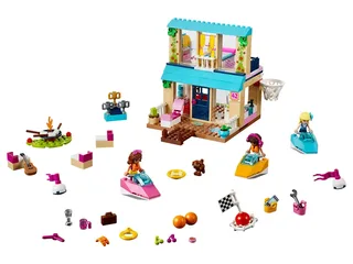 LEGO 10763-1 Stephanie's Lakeside House — 215 pieces, released 2018