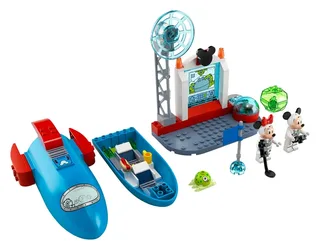 LEGO 10774-1 Mickey Mouse & Minnie Mouse's Space Rocket — 88 pieces, released 2021