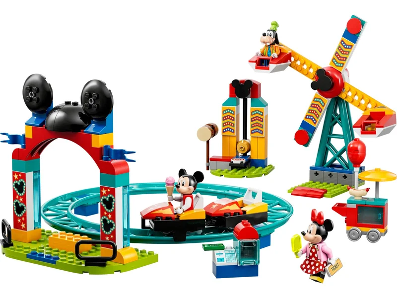 Mickey, Minnie and Goofy's Fairground Fun - LEGO Set 10778-1 - 2022