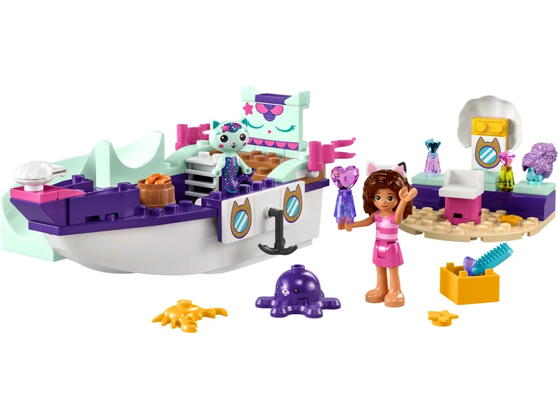 LEGO 10786-1 Gabby & MerCat's Ship & Spa — 89 pieces, Gabby's Dollhouse theme